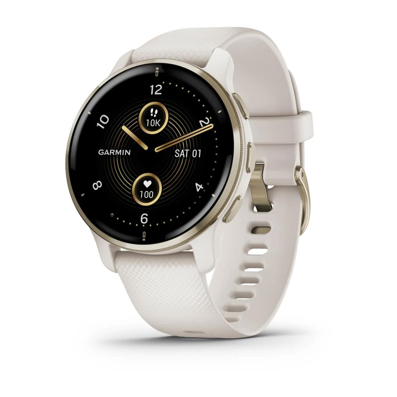Đồng Hồ Garmin Venu 2 Plus Trắng 43mm